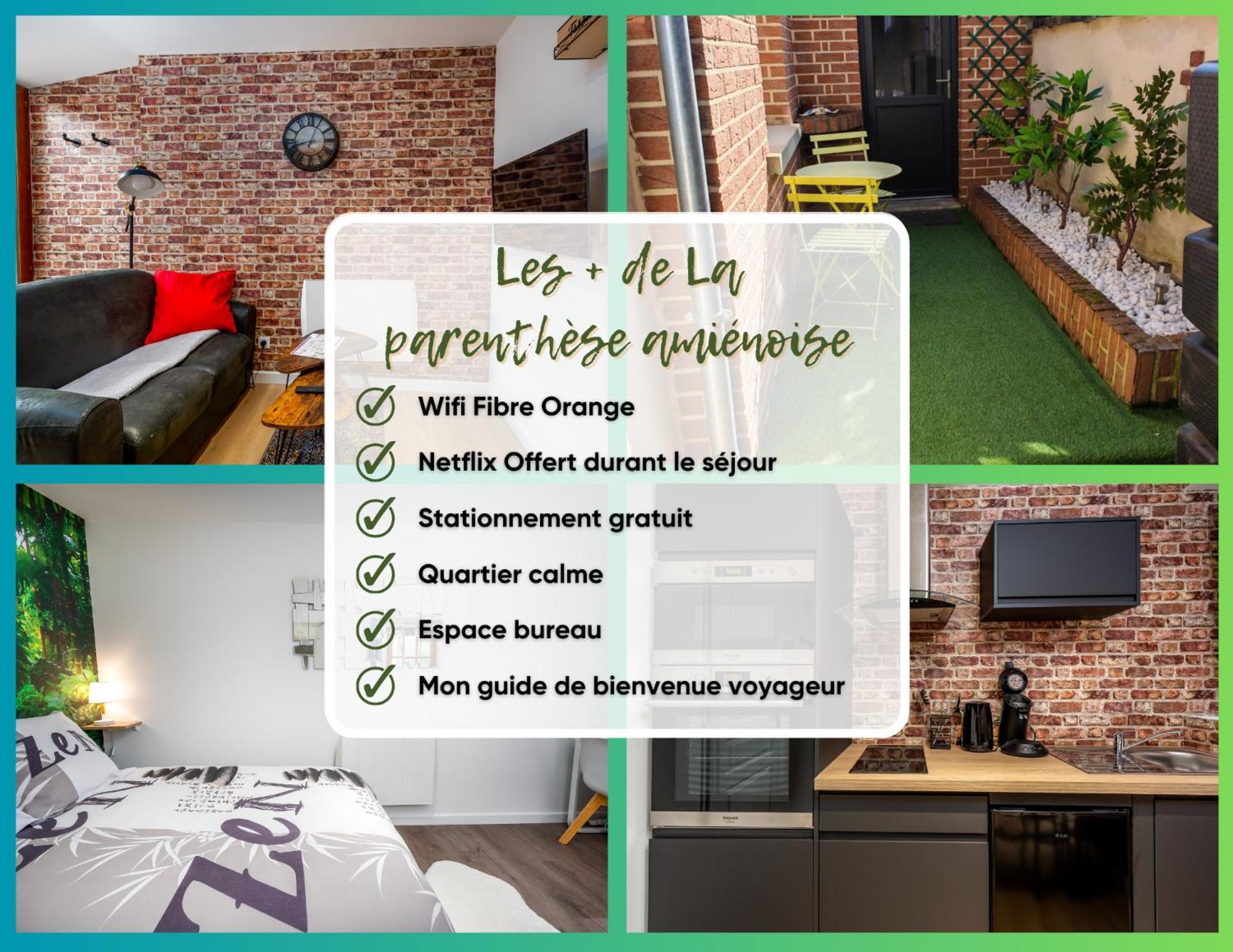 Location D'Appartements - Cosysejour - Calme Fibre Netflix Αμιάν Εξωτερικό φωτογραφία