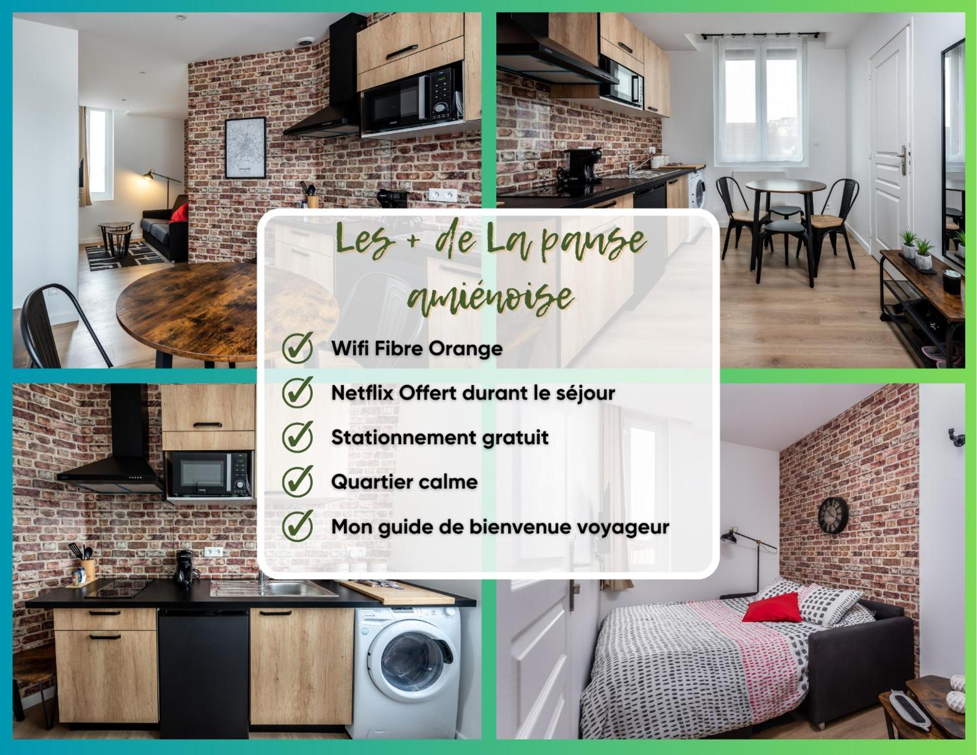 Location D'Appartements - Cosysejour - Calme Fibre Netflix Αμιάν Εξωτερικό φωτογραφία
